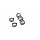 Twin Eagle Imports 100 Piece 304 Stainless Steel 10.8-13.3mm Ear Hose Clamp