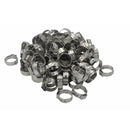 Twin Eagle Imports 100 Piece 304 Stainless Steel 14.5-17mm Ear Hose Clamp