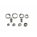 Twin Eagle Imports 100 Piece 304 Stainless Steel 7.3-9mm Ear Hose Clamp