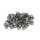 Twin Eagle Imports 100 Piece 304 Stainless Steel 7.3-9mm Ear Hose Clamp