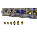 Twin Eagle Imports 102pc PC Series Push in Air Line Grab Kit Assortment