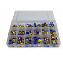 Twin Eagle Imports 102pc PC Series Push in Air Line Grab Kit Assortment