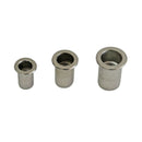 Twin Eagle Imports 120pc 304 Stainless Steel Metric Nutserts Grab Kit Assortment