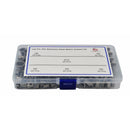 Twin Eagle Imports 120pc 304 Stainless Steel Metric Nutserts Grab Kit Assortment