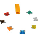 Twin Eagle Imports 140pc Mini Micro Low Profile Car Auto Fuse Grab Kit Assortment