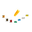 Twin Eagle Imports 140pc Mini Micro Low Profile Car Auto Fuse Grab Kit Assortment