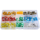 Twin Eagle Imports 140pc Mini Micro Low Profile Car Auto Fuse Grab Kit Assortment