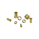 Twin Eagle Imports 160pc Brass Compression Insert & Sleeve Grab Kit Assortment