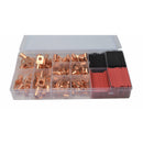 Twin Eagle Imports 200pc Large Gauge Copper Lug Terminal Kit