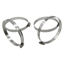Twin Eagle Imports 4 Piece 304 Stainless Steel 84-108mm Worm Drive Hose Clamp
