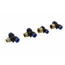 Twin Eagle Imports 40 pc PB series T Pc Push in Grab Kit Assortment