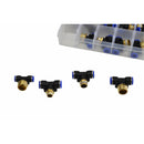 Twin Eagle Imports 40 pc PB series T Pc Push in Grab Kit Assortment