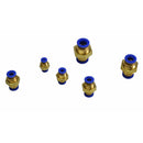 Twin Eagle Imports 46pc Push in Air Line Nylon Hose Bulkhead Joiner Metric Quick Connect Grab Kit Assortment