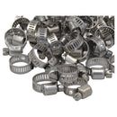 Twin Eagle Imports 50 Piece 304 Stainless Steel 6-15mm Worm Drive Hose Clamp