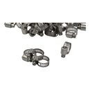 Twin Eagle Imports 50 Piece 304 Stainless Steel 7-16mm Worm Drive Hose Clamp