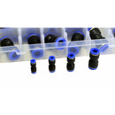 Twin Eagle Imports 50pc Imperial & 58 PC Metric Quick Connect Grab Kit Assortment