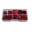 Twin Eagle Imports 560pc Red Steel Paper Washer Grab Kit