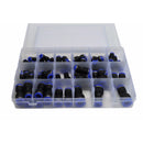 Twin Eagle Imports 63 pc Straight Quick Connect Grab Kit Assortment