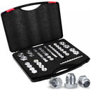 Twin Eagle Imports 64 Pcs 37 Degree JIC Cap and Plug Hydraulic Blanking Kit
