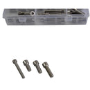 Twin Eagle Imports 90pc Stainless Steel Cap Screw Bolt Assortment  Grab Kit