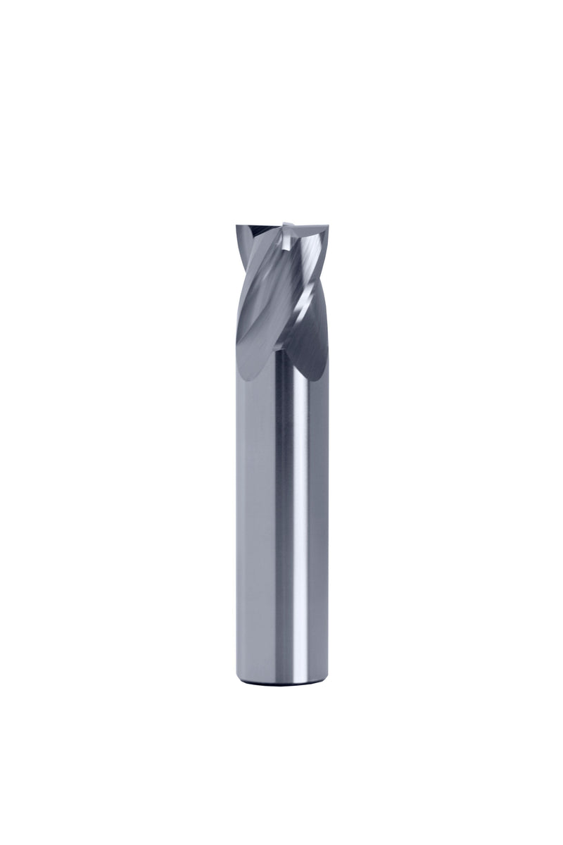 STUB ENDMILL - Best Carbide 3/8" (4 Flute, Uncoated)