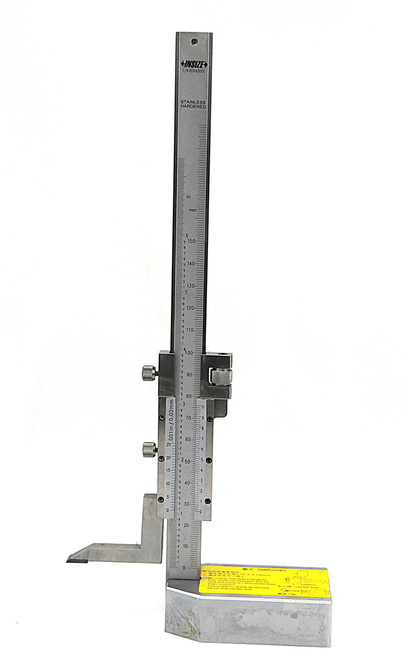 VERNIER HEIGHT GAUGE - INSIZE 1253-150 0-150mm / 0-6"