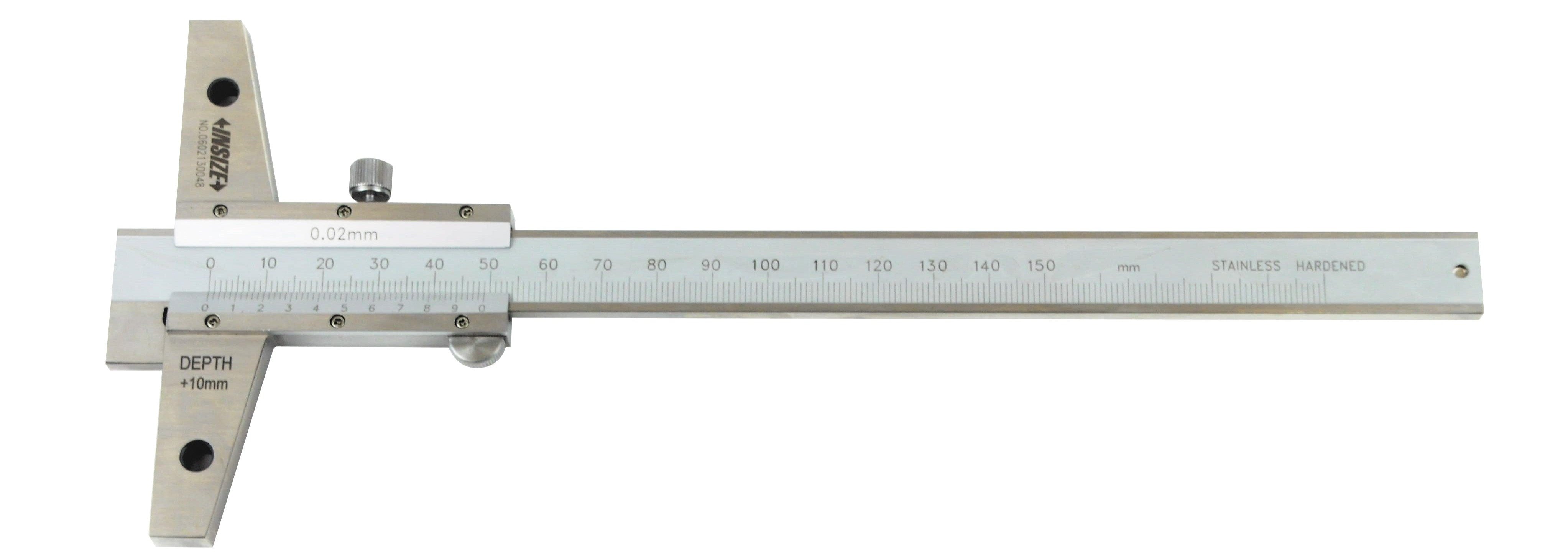 VERNIER HOOK DEPTH GAUGE INSIZE 1248150 150mm Wallers Industrial