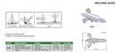 WELDING GAUGE - INSIZE 4830