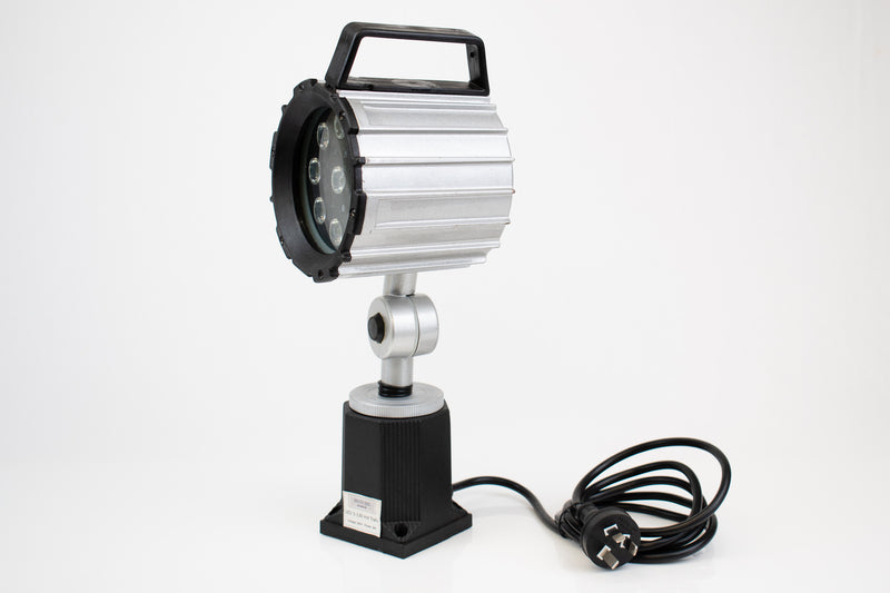 9w Short Arm Led Machine Work Light Aluminium