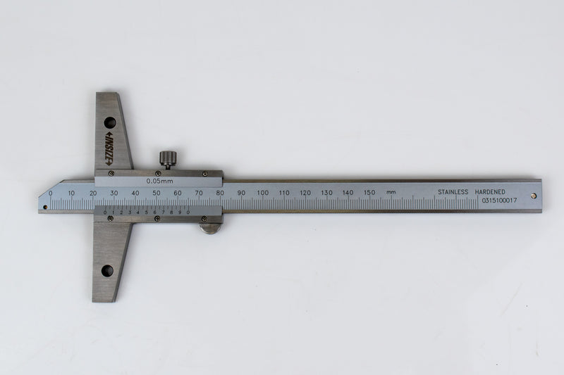VERNIER DEPTH GAUGE - INSIZE 1247-150 0-150mm