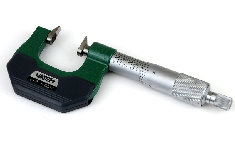 JAW TYPE MICROMETER - INSIZE 3283-1 0-1"