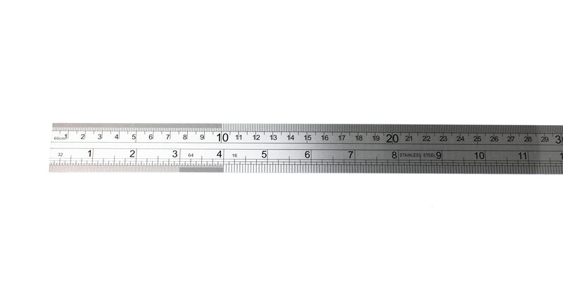 STAINLESS STEEL RULE - INSIZE 7110-600 600mm / 24"
