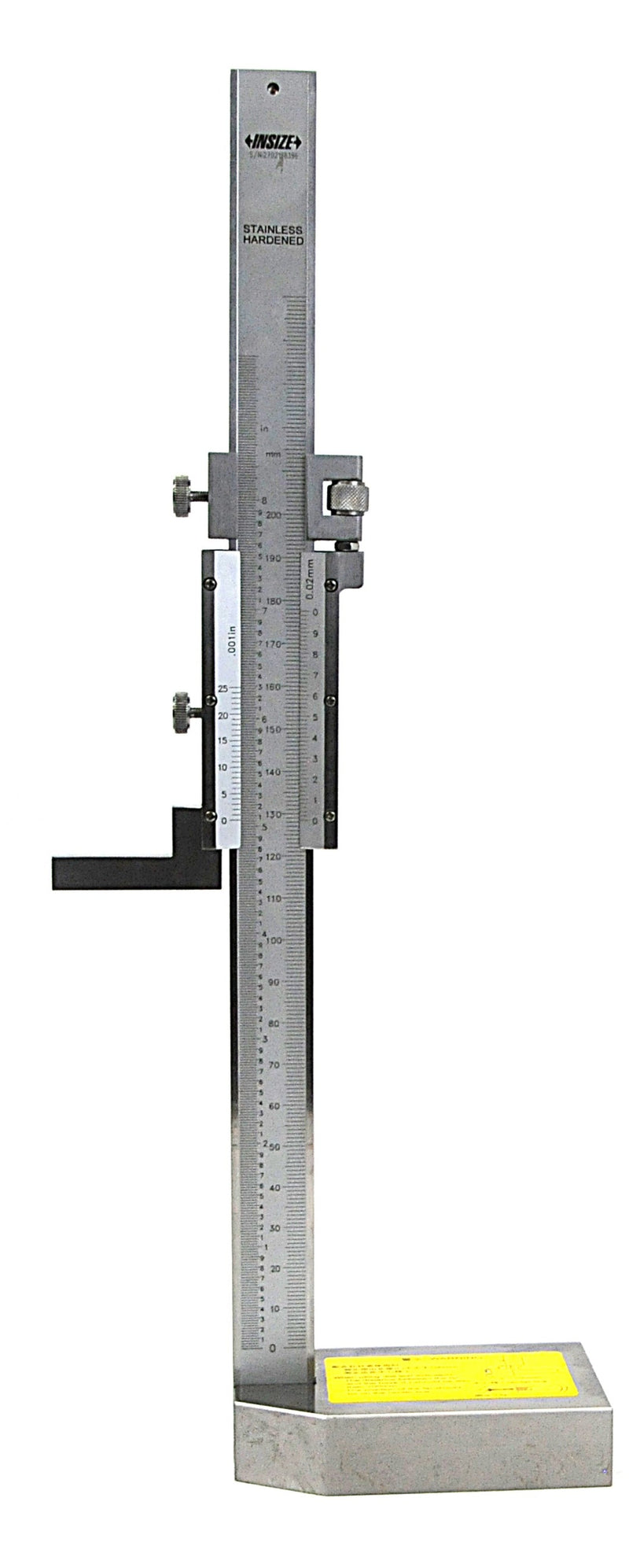 VERNIER HEIGHT GAUGE - INSIZE 1253-200 0-200mm / 0-8"