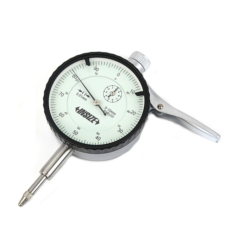 DIAL INDICATOR | 0 - 10mm x 0.1mm | Lifting Lever | INSIZE 2329-10