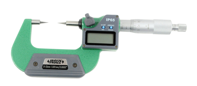 DIGITAL POINT MICROMETER - INSIZE 3530-25A 0-25mm / 0-1"