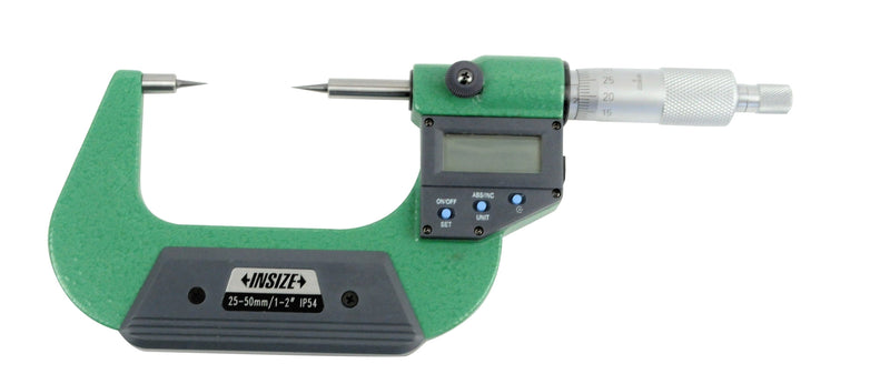 DIGITAL POINT MICROMETER - INSIZE 3530-50BA 25-50mm / 1-2"