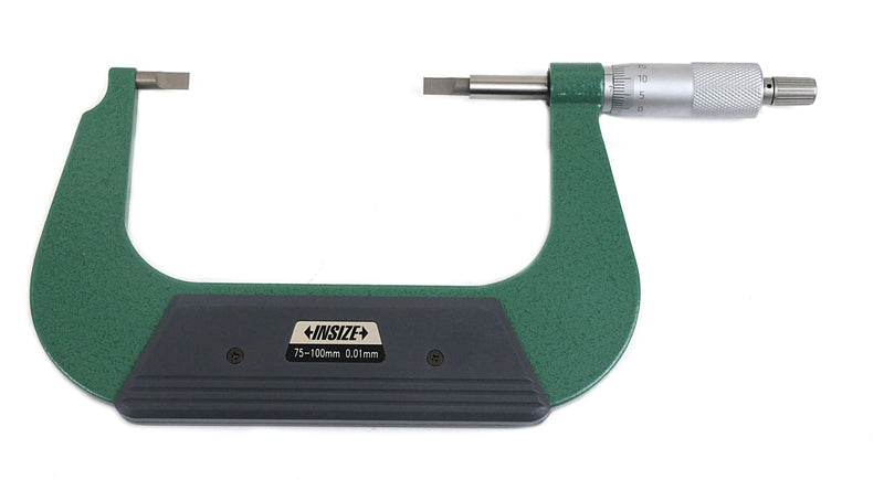BLADE MICROMETER | 75 - 100mm x 0.01mm | INSIZE 3232-100A