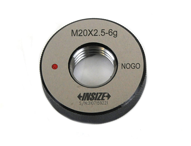 INSIZE NOGO THREAD RING GAUGE M20X2.5 - 4120-20N