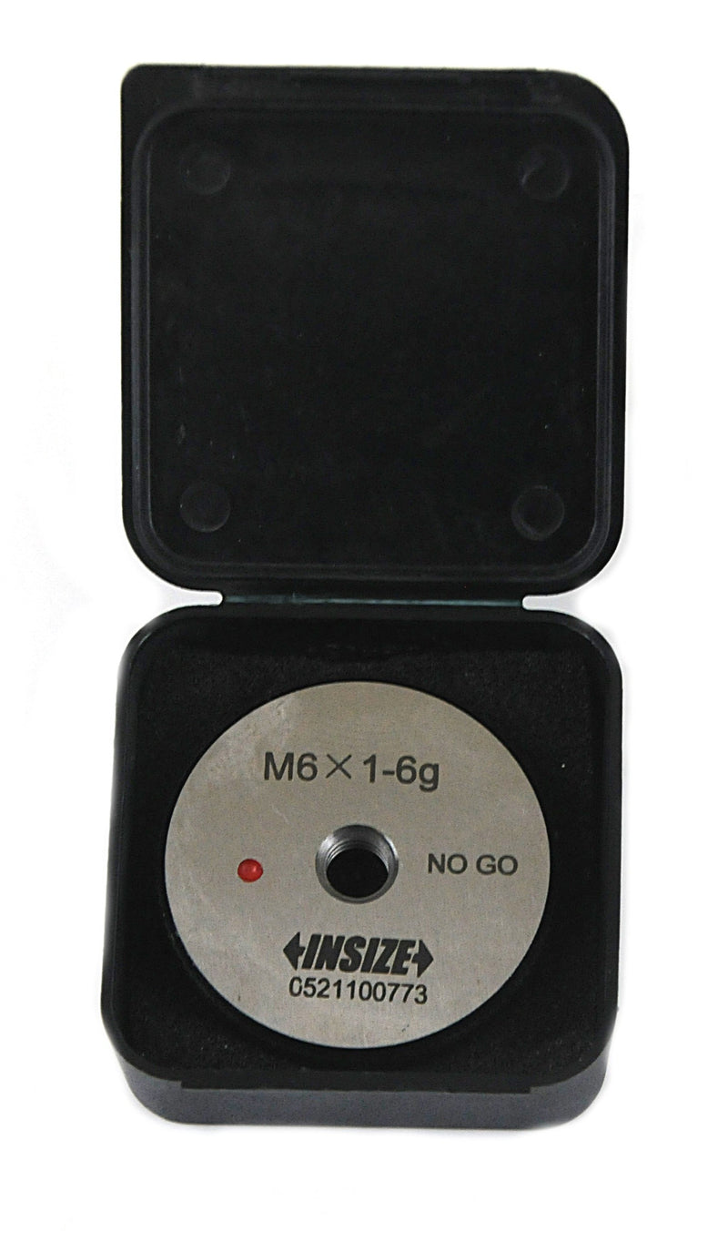 INSIZE NOGO THREAD RING GAUGE M6X1.0 4120-6N