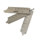 FILLET WELDING GAUGE - INSIZE 4847-1