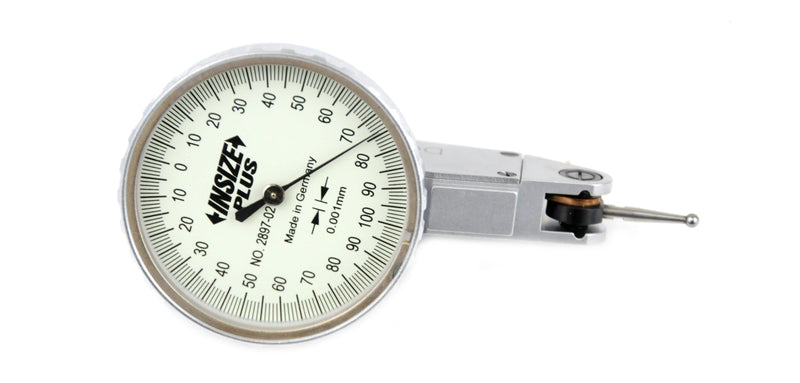 PRECISION DIAL TEST INDICATOR - Insize 2897-02  0.2mm