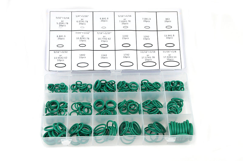 270pc Green O-Ring Kit
