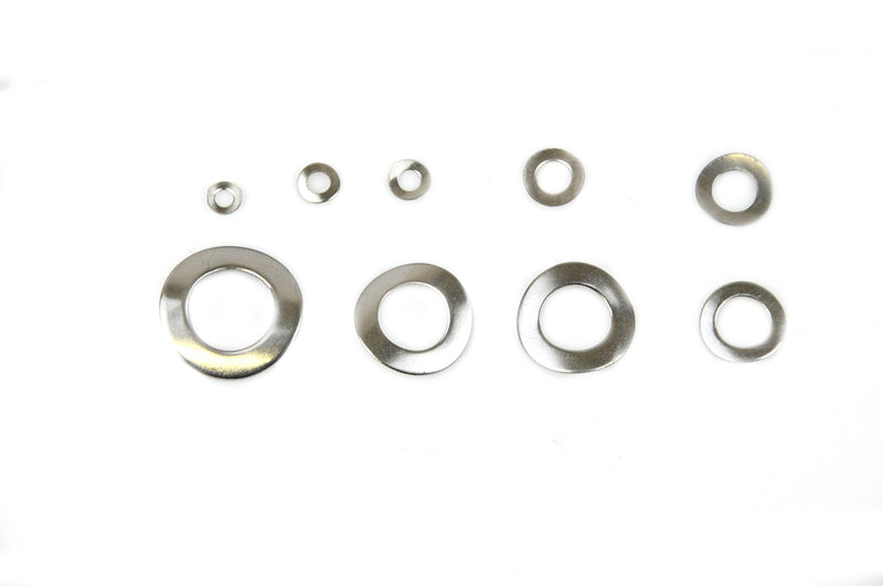 670pcs Stainless Steel 304 Sliver Wave Spring Washer Kits