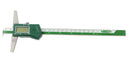 INSIZE DIGITAL HOOK DEPTH GAUGE - INSIZE 1142-200A 0-200mm / 0-8"
