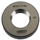 INSIZE M36X1.5 | Fine Thread Ring Gauge | 4129-36R