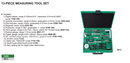 INSIZE MEASURING TOOL SET | 13pc | INSIZE 5013