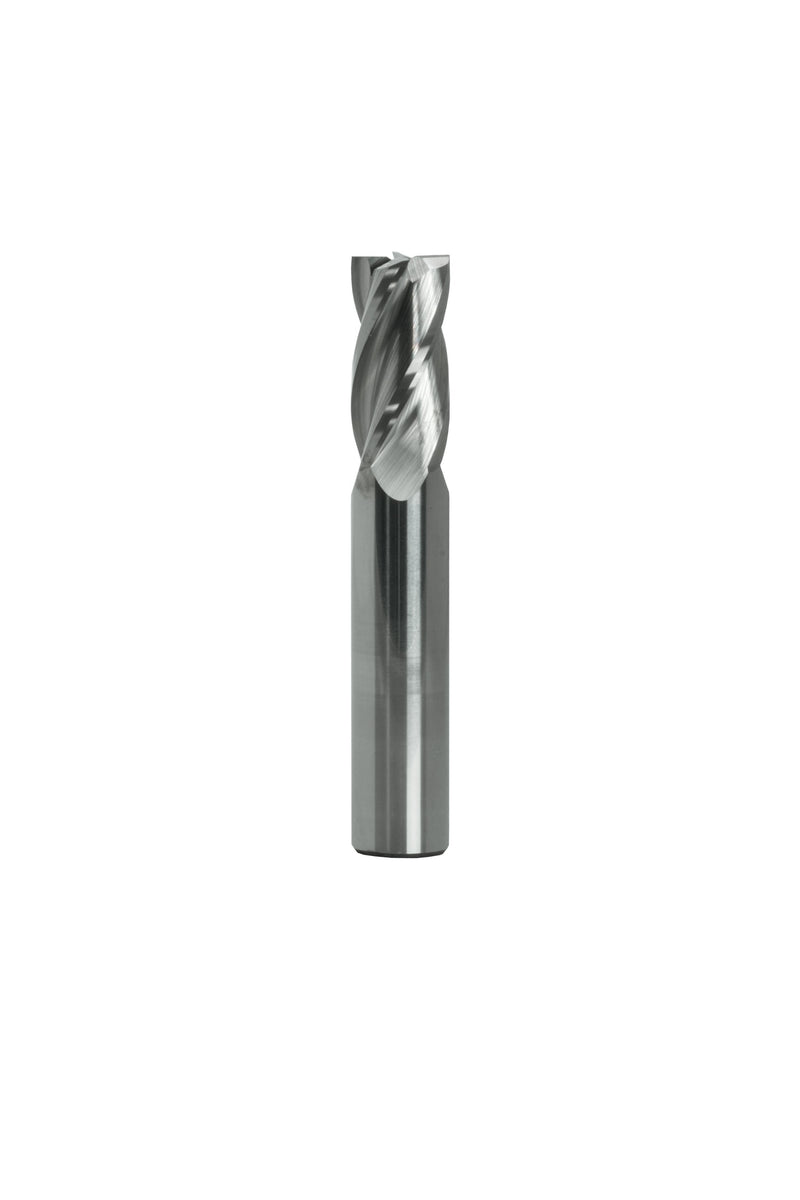Wallers Industrial Hardware  BEST CARBIDE - 3/16" S/S CARBIDE ENDMILL (4 FLUTE)