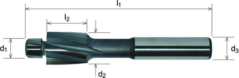 Wallers Industrial Hardware  SOMTA - 6 MM HSS COUNTERBORE (MEDIUM FIT)