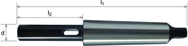 Wallers Industrial Hardware  SOMTA - EXTENSION SOCKET MT2 - MT2 (FEMALE X MALE)