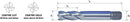 Wallers Industrial Hardware  SOMTA - HSS MULTI FLUTE ENDMILL 16MM (UNCOATED, LONG SERIES)